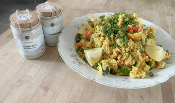 Couscous mit Minzjoghurt
