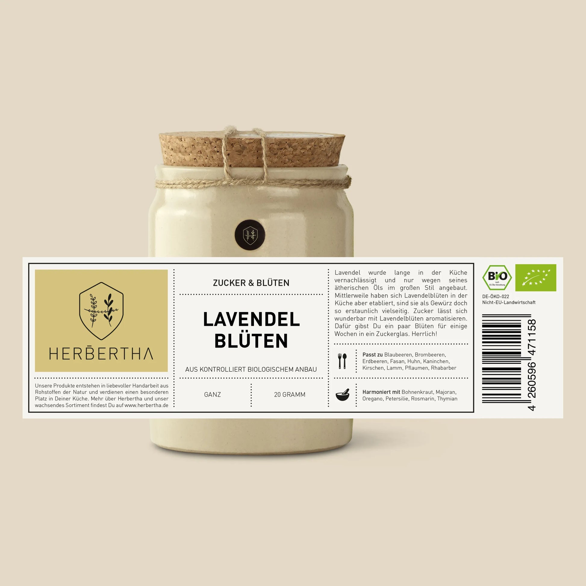 Lavendelblüten - Herbertha