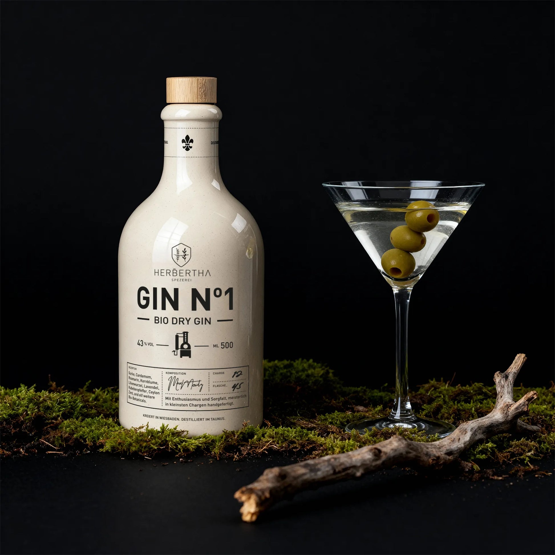 Herbertha Gin No1 Martini