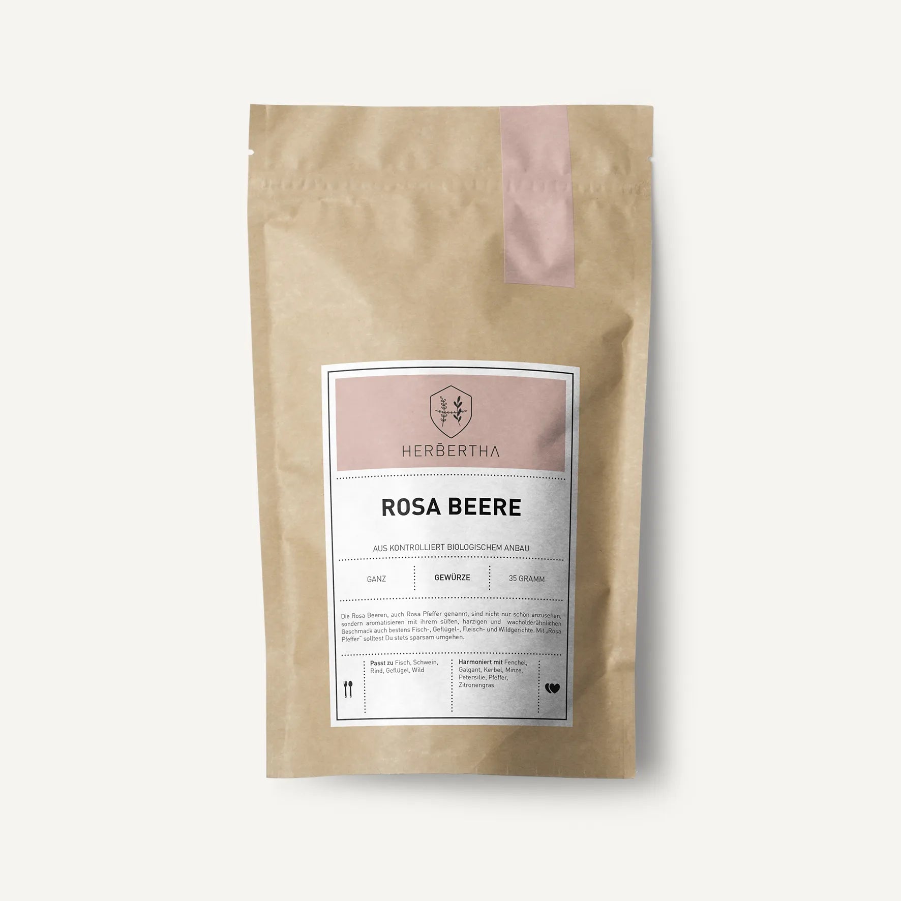 Rosa Beere - Herbertha