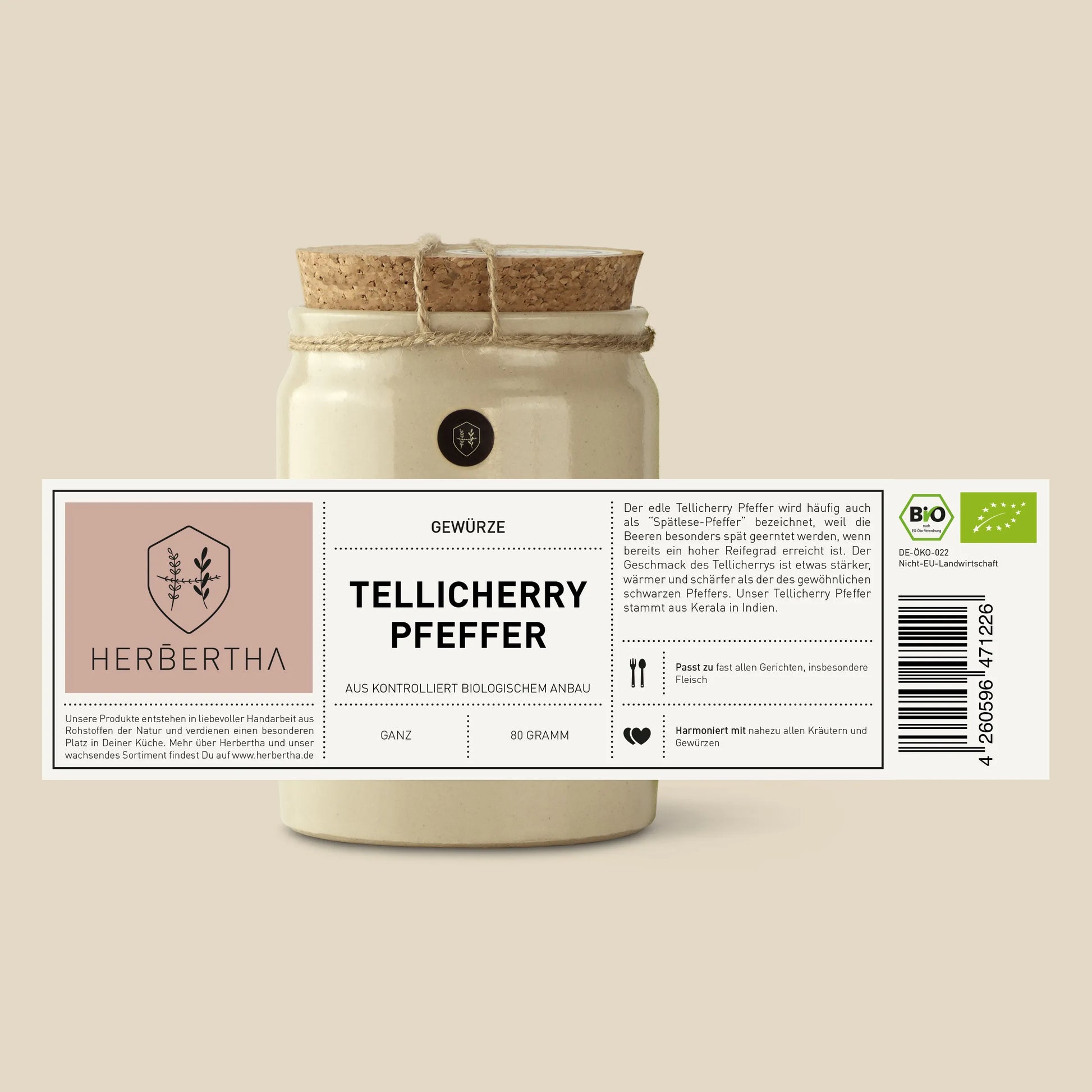 Tellicherry Pfeffer - Herbertha