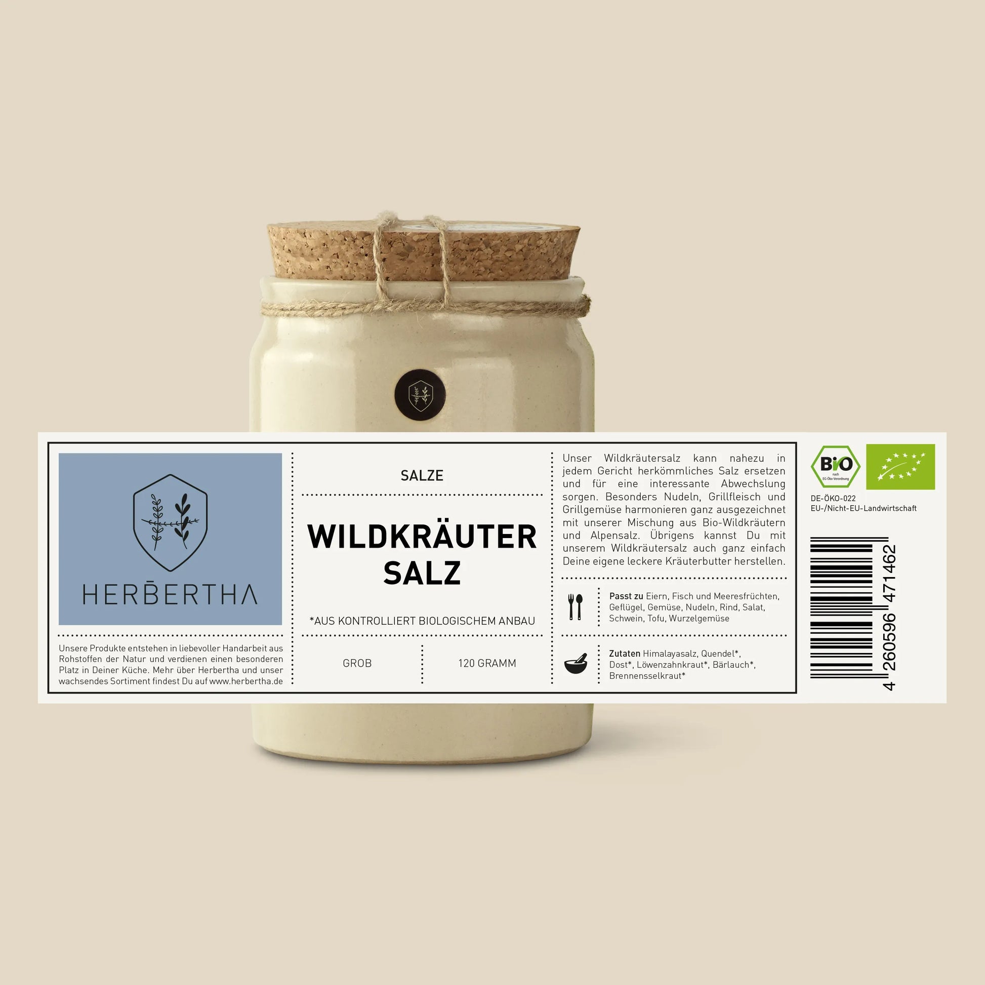 Wildkräutersalz - Herbertha
