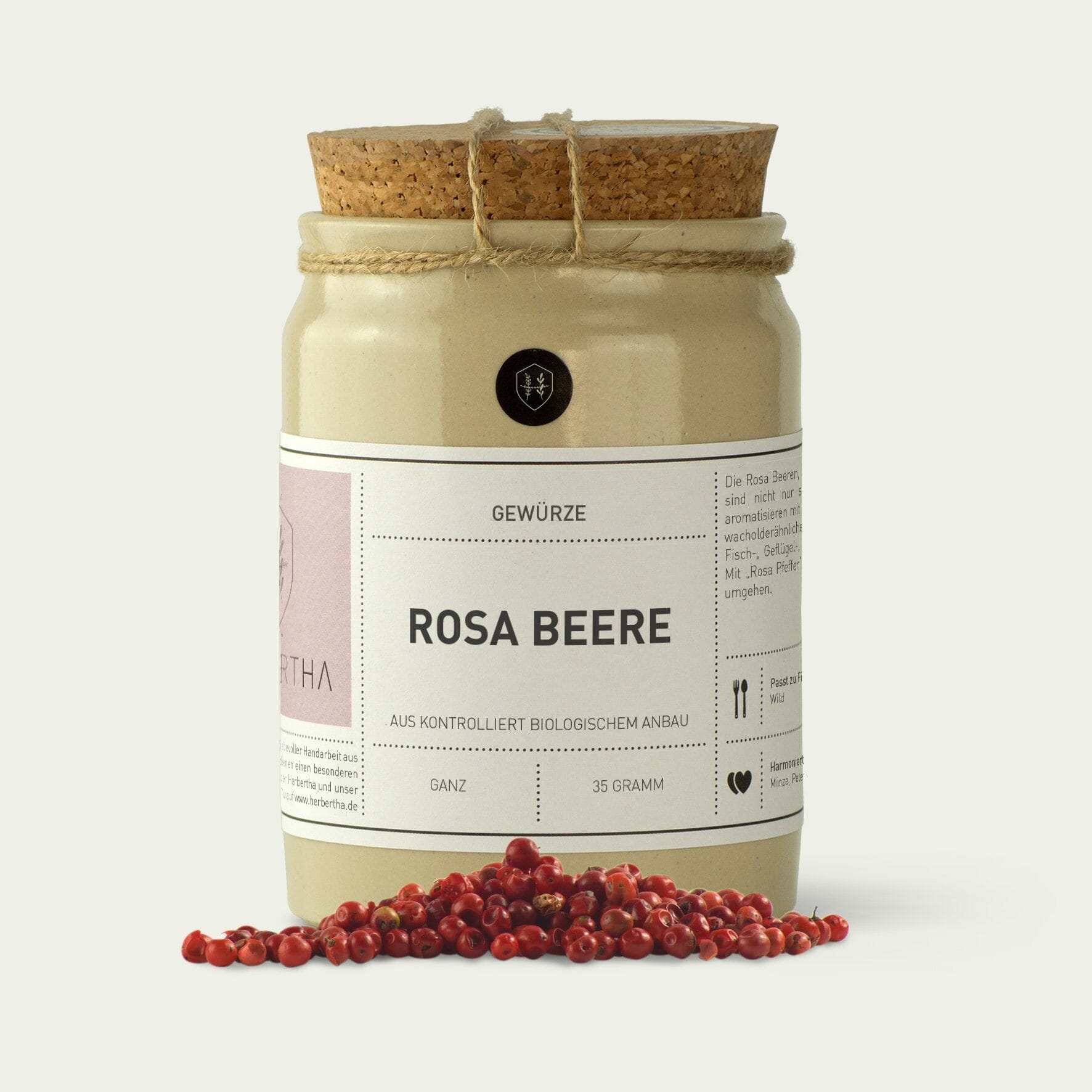 Rosa Beere - Herbertha