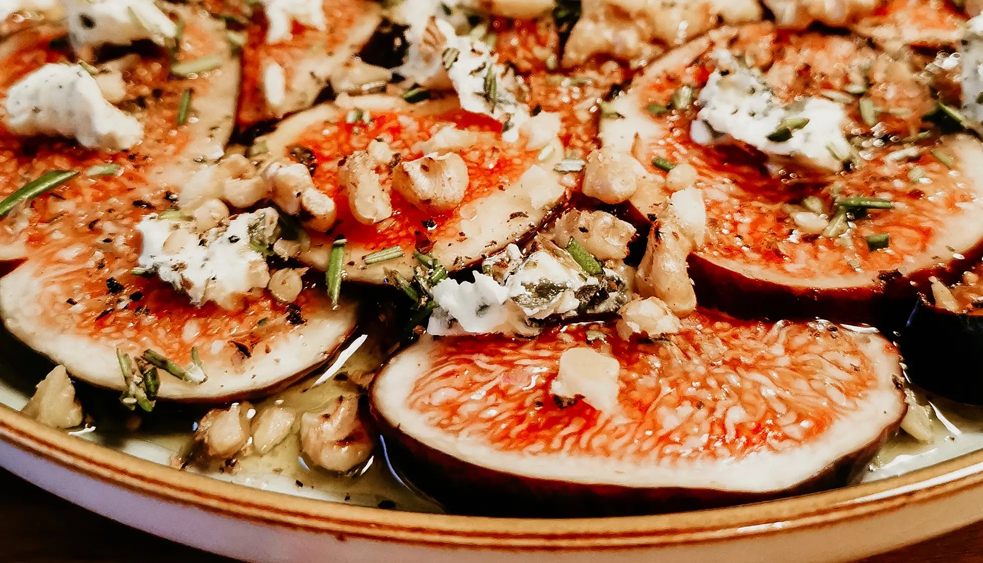 Feigen Blauschimmel Carpacchio