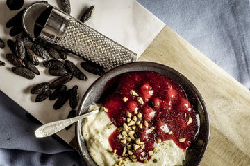 Es gibt Tonkabohnen-Crème zum Nachtisch!