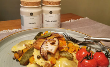 Steinpilzravioli