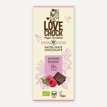 Lovechock Tafel Himbeer & Rosmarin