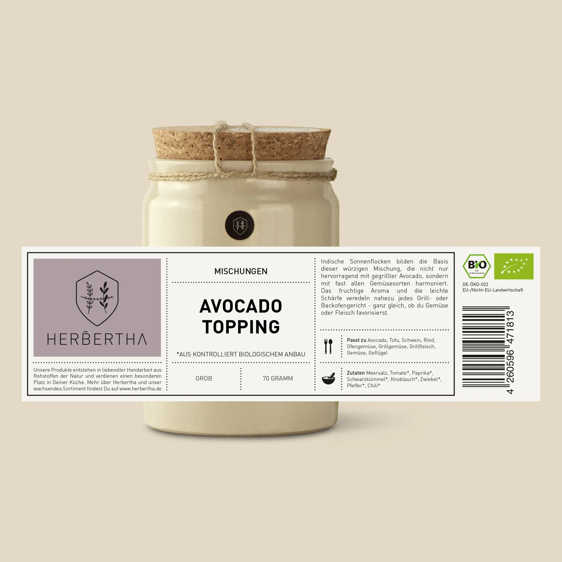 Avocado Topping - Herbertha