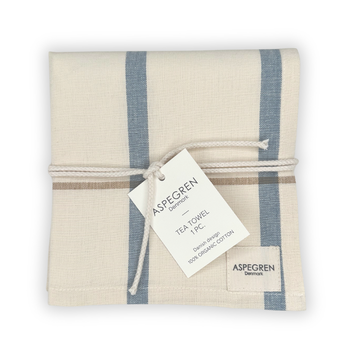 Geschirrtuch Strada aus Bio-Baumwolle Farbe: Spring Lake