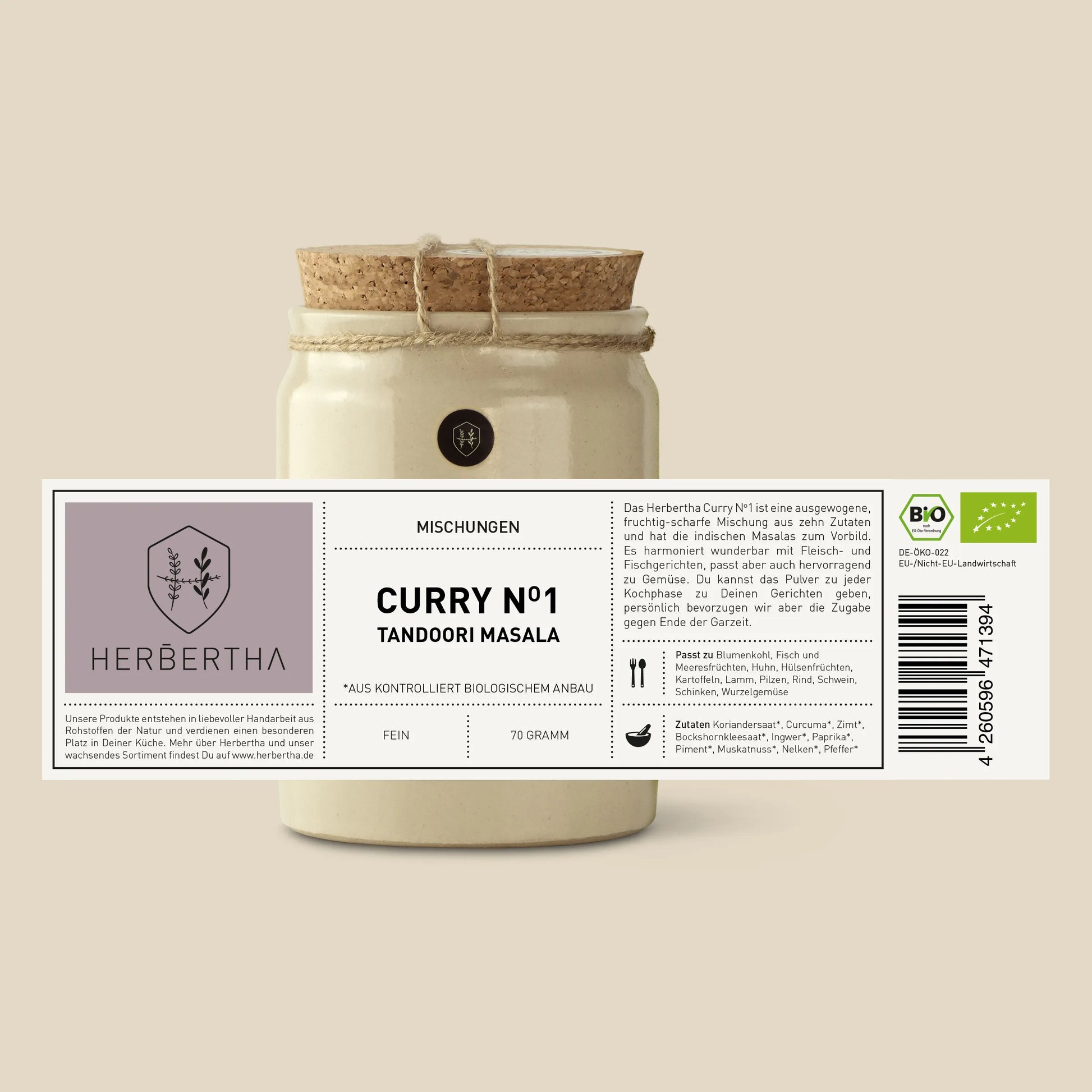 Curry No1 - Tandoori Masala - Herbertha