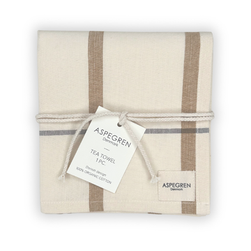 Geschirrtuch Strada aus Bio-Baumwolle Farbe: Goldgewürz