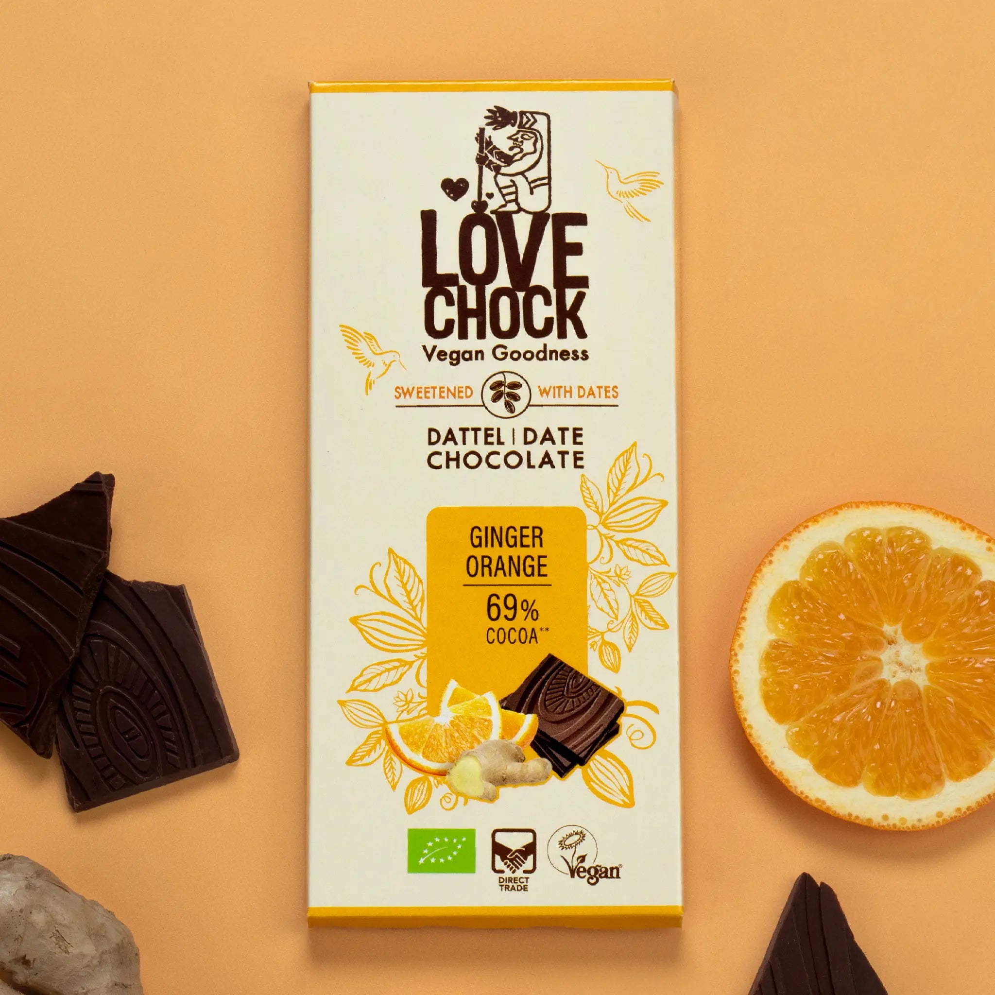 Lovechock Tafel Ginger Orange
