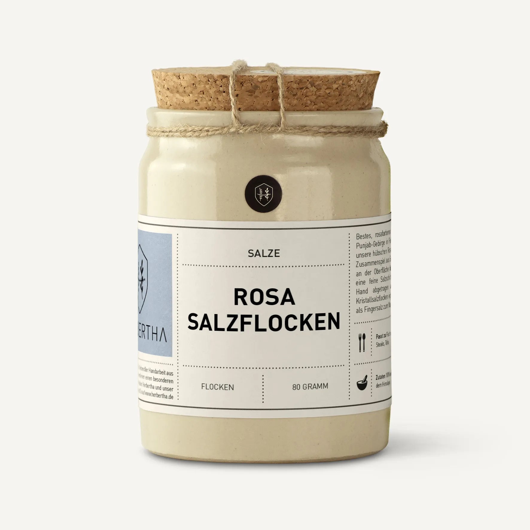 Rosa Salzflocken - Herbertha
